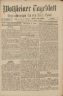Wollsteiner Tageblatt: Generalanzeiger für den Kreis Bomst: mit der Gratis-Beilage: "Blätter und Blüten" 1909.02.14 Nr38