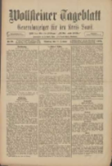 Wollsteiner Tageblatt: Generalanzeiger für den Kreis Bomst: mit der Gratis-Beilage: "Blätter und Blüten" 1909.02.16 Nr39