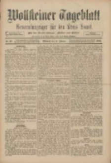 Wollsteiner Tageblatt: Generalanzeiger für den Kreis Bomst: mit der Gratis-Beilage: "Blätter und Blüten" 1909.02.17 Nr40