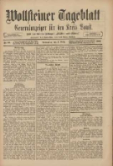 Wollsteiner Tageblatt: Generalanzeiger f&uuml;r den Kreis Bomst: mit der Gratis-Beilage: "Bl&auml;tter und Bl&uuml;ten" 1909.03.04 Nr53