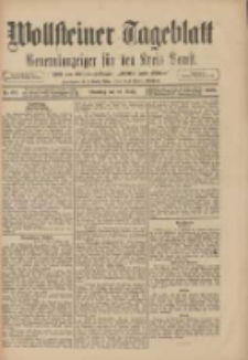 Wollsteiner Tageblatt: Generalanzeiger f&uuml;r den Kreis Bomst: mit der Gratis-Beilage: "Bl&auml;tter und Bl&uuml;ten" 1909.03.16 Nr63