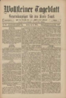 Wollsteiner Tageblatt: Generalanzeiger f&uuml;r den Kreis Bomst: mit der Gratis-Beilage: "Bl&auml;tter und Bl&uuml;ten" 1909.03.19 Nr66