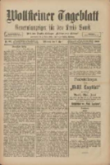 Wollsteiner Tageblatt: Generalanzeiger für den Kreis Bomst: mit der Gratis-Beilage: "Blätter und Blüten" 1909.04.07 Nr82