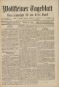 Wollsteiner Tageblatt: Generalanzeiger f&uuml;r den Kreis Bomst: mit der Gratis-Beilage: "Bl&auml;tter und Bl&uuml;ten" 1909.05.05 Nr104