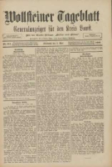 Wollsteiner Tageblatt: Generalanzeiger für den Kreis Bomst: mit der Gratis-Beilage: "Blätter und Blüten" 1909.05.05 Nr104