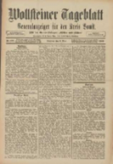 Wollsteiner Tageblatt: Generalanzeiger für den Kreis Bomst: mit der Gratis-Beilage: "Blätter und Blüten" 1909.05.09 Nr108