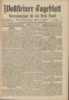 Wollsteiner Tageblatt: Generalanzeiger für den Kreis Bomst: mit der Gratis-Beilage: "Blätter und Blüten" 1909.05.12 Nr110