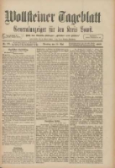 Wollsteiner Tageblatt: Generalanzeiger f&uuml;r den Kreis Bomst: mit der Gratis-Beilage: "Bl&auml;tter und Bl&uuml;ten" 1909.05.18 Nr115