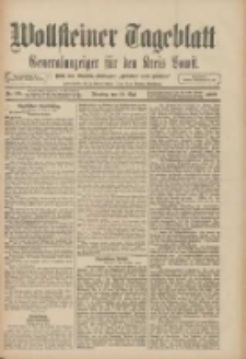 Wollsteiner Tageblatt: Generalanzeiger für den Kreis Bomst: mit der Gratis-Beilage: "Blätter und Blüten" 1909.05.18 Nr115