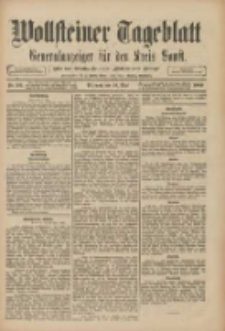 Wollsteiner Tageblatt: Generalanzeiger f&uuml;r den Kreis Bomst: mit der Gratis-Beilage: "Bl&auml;tter und Bl&uuml;ten" 1909.05.19 Nr116