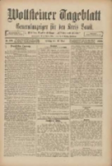 Wollsteiner Tageblatt: Generalanzeiger f&uuml;r den Kreis Bomst: mit der Gratis-Beilage: "Bl&auml;tter und Bl&uuml;ten" 1909.05.28 Nr123