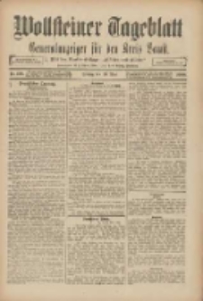 Wollsteiner Tageblatt: Generalanzeiger für den Kreis Bomst: mit der Gratis-Beilage: "Blätter und Blüten" 1909.05.28 Nr123