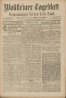 Wollsteiner Tageblatt: Generalanzeiger f&uuml;r den Kreis Bomst: mit der Gratis-Beilage: "Bl&auml;tter und Bl&uuml;ten" 1909.05.30 Nr125