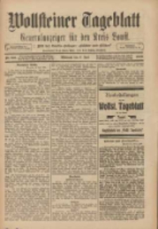 Wollsteiner Tageblatt: Generalanzeiger f&uuml;r den Kreis Bomst: mit der Gratis-Beilage: "Bl&auml;tter und Bl&uuml;ten" 1909.06.09 Nr132