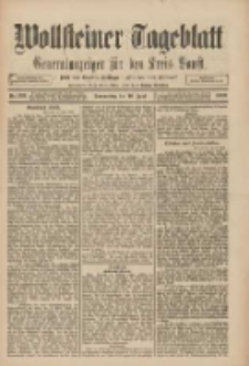 Wollsteiner Tageblatt: Generalanzeiger für den Kreis Bomst: mit der Gratis-Beilage: "Blätter und Blüten" 1909.06.10 Nr133