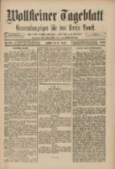 Wollsteiner Tageblatt: Generalanzeiger f&uuml;r den Kreis Bomst: mit der Gratis-Beilage: "Bl&auml;tter und Bl&uuml;ten" 1909.06.11 Nr134
