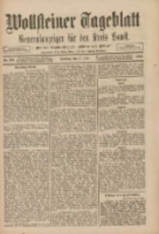 Wollsteiner Tageblatt: Generalanzeiger f&uuml;r den Kreis Bomst: mit der Gratis-Beilage: "Bl&auml;tter und Bl&uuml;ten" 1909.06.15 Nr137