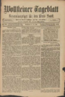 Wollsteiner Tageblatt: Generalanzeiger f&uuml;r den Kreis Bomst: mit der Gratis-Beilage: "Bl&auml;tter und Bl&uuml;ten" 1909.06.30 Nr150