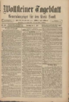 Wollsteiner Tageblatt: Generalanzeiger für den Kreis Bomst: mit der Gratis-Beilage: "Blätter und Blüten" 1909.07.11 Nr160