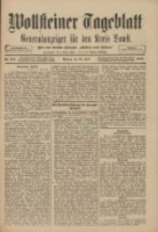 Wollsteiner Tageblatt: Generalanzeiger f&uuml;r den Kreis Bomst: mit der Gratis-Beilage: "Bl&auml;tter und Bl&uuml;ten" 1909.07.16 Nr164