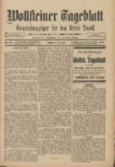 Wollsteiner Tageblatt: Generalanzeiger f&uuml;r den Kreis Bomst: mit der Gratis-Beilage: "Bl&auml;tter und Bl&uuml;ten" 1909.07.23 Nr170