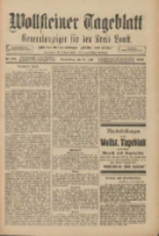 Wollsteiner Tageblatt: Generalanzeiger für den Kreis Bomst: mit der Gratis-Beilage: "Blätter und Blüten" 1909.07.29 Nr175