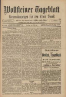 Wollsteiner Tageblatt: Generalanzeiger f&uuml;r den Kreis Bomst: mit der Gratis-Beilage: "Bl&auml;tter und Bl&uuml;ten" 1909.07.30 Nr176