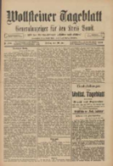 Wollsteiner Tageblatt: Generalanzeiger für den Kreis Bomst: mit der Gratis-Beilage: "Blätter und Blüten" 1909.07.30 Nr176