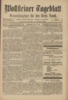Wollsteiner Tageblatt: Generalanzeiger f&uuml;r den Kreis Bomst: mit der Gratis-Beilage: "Bl&auml;tter und Bl&uuml;ten" 1909.07.31 Nr177