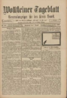 Wollsteiner Tageblatt: Generalanzeiger für den Kreis Bomst: mit der Gratis-Beilage: "Blätter und Blüten" 1909.08.07 Nr183