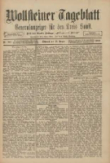 Wollsteiner Tageblatt: Generalanzeiger f&uuml;r den Kreis Bomst: mit der Gratis-Beilage: "Bl&auml;tter und Bl&uuml;ten" 1909.08.18 Nr192