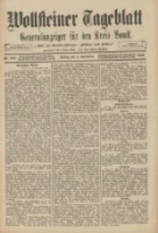 Wollsteiner Tageblatt: Generalanzeiger für den Kreis Bomst: mit der Gratis-Beilage: "Blätter und Blüten" 1909.09.03 Nr206