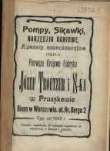 Kalendarz Centralnego Wydziału Kółek Rolniczych na Rok Pański 1912.