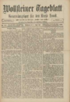 Wollsteiner Tageblatt: Generalanzeiger f&uuml;r den Kreis Bomst: mit der Gratis-Beilage: "Bl&auml;tter und Bl&uuml;ten" 1909.09.08 Nr210