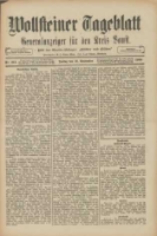 Wollsteiner Tageblatt: Generalanzeiger f&uuml;r den Kreis Bomst: mit der Gratis-Beilage: "Bl&auml;tter und Bl&uuml;ten" 1909.09.10 Nr212