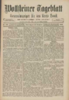 Wollsteiner Tageblatt: Generalanzeiger f&uuml;r den Kreis Bomst: mit der Gratis-Beilage: "Bl&auml;tter und Bl&uuml;ten" 1909.09.23 Nr223