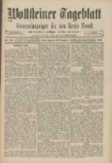 Wollsteiner Tageblatt: Generalanzeiger für den Kreis Bomst: mit der Gratis-Beilage: "Blätter und Blüten" 1909.09.23 Nr223