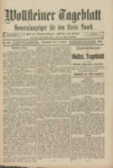 Wollsteiner Tageblatt: Generalanzeiger für den Kreis Bomst: mit der Gratis-Beilage: "Blätter und Blüten" 1909.10.02 Nr231