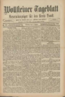 Wollsteiner Tageblatt: Generalanzeiger f&uuml;r den Kreis Bomst: mit der Gratis-Beilage: "Bl&auml;tter und Bl&uuml;ten" 1909.10.03 Nr232
