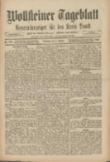 Wollsteiner Tageblatt: Generalanzeiger für den Kreis Bomst: mit der Gratis-Beilage: "Blätter und Blüten" 1909.10.03 Nr232