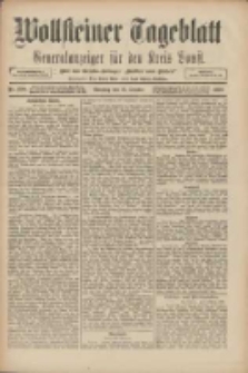 Wollsteiner Tageblatt: Generalanzeiger f&uuml;r den Kreis Bomst: mit der Gratis-Beilage: "Bl&auml;tter und Bl&uuml;ten" 1909.10.10 Nr238
