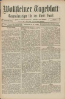 Wollsteiner Tageblatt: Generalanzeiger f&uuml;r den Kreis Bomst: mit der Gratis-Beilage: "Bl&auml;tter und Bl&uuml;ten" 1909.10.21 Nr247