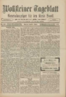 Wollsteiner Tageblatt: Generalanzeiger f&uuml;r den Kreis Bomst: mit der Gratis-Beilage: "Bl&auml;tter und Bl&uuml;ten" 1909.10.24 Nr250