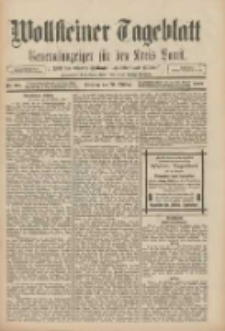 Wollsteiner Tageblatt: Generalanzeiger f&uuml;r den Kreis Bomst: mit der Gratis-Beilage: "Bl&auml;tter und Bl&uuml;ten" 1909.10.26 Nr251