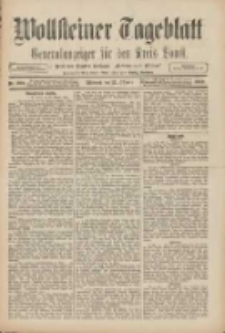 Wollsteiner Tageblatt: Generalanzeiger für den Kreis Bomst: mit der Gratis-Beilage: "Blätter und Blüten" 1909.10.27 Nr252