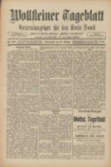 Wollsteiner Tageblatt: Generalanzeiger f&uuml;r den Kreis Bomst: mit der Gratis-Beilage: "Bl&auml;tter und Bl&uuml;ten" 1909.10.28 Nr253