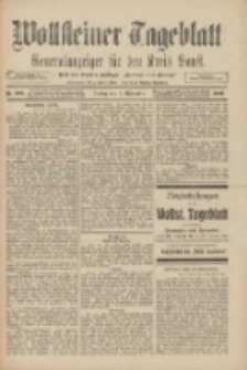 Wollsteiner Tageblatt: Generalanzeiger f&uuml;r den Kreis Bomst: mit der Gratis-Beilage: "Bl&auml;tter und Bl&uuml;ten" 1909.11.05 Nr260