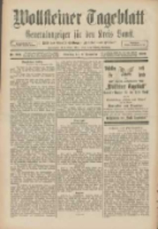 Wollsteiner Tageblatt: Generalanzeiger f&uuml;r den Kreis Bomst: mit der Gratis-Beilage: "Bl&auml;tter und Bl&uuml;ten" 1909.11.09 Nr263