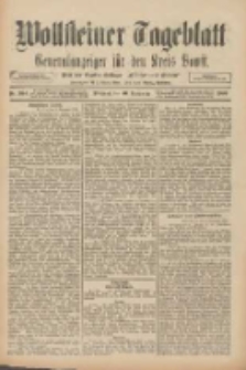 Wollsteiner Tageblatt: Generalanzeiger für den Kreis Bomst: mit der Gratis-Beilage: "Blätter und Blüten" 1909.11.10 Nr264