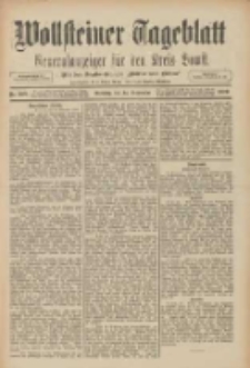 Wollsteiner Tageblatt: Generalanzeiger f&uuml;r den Kreis Bomst: mit der Gratis-Beilage: "Bl&auml;tter und Bl&uuml;ten" 1909.11.14 Nr268